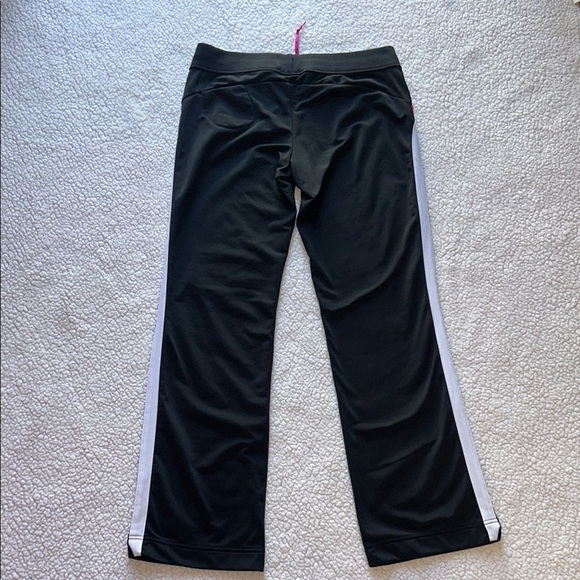 Nike Women's Black Joggers with Pink and White Stripes - Picture 7 of 12